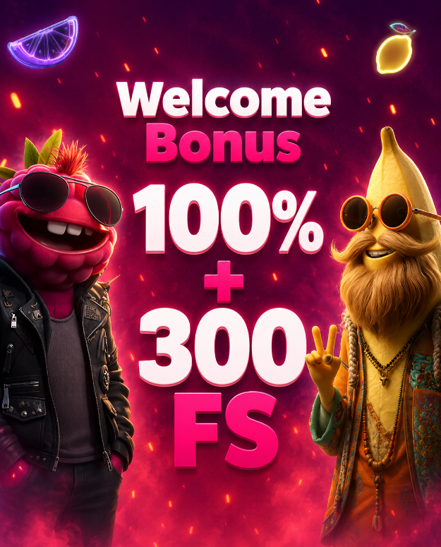Lucky Fruits mobiili puhelimen selaimessa